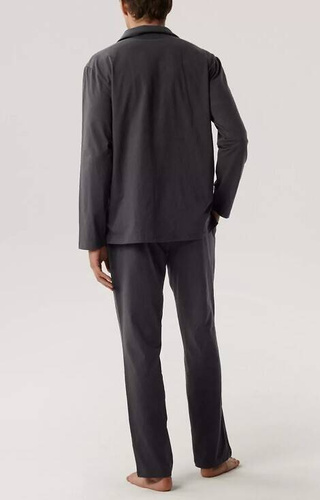 BNMP-001 Pijamale bărbați cu mâneci lungi, Atlantic - grafit