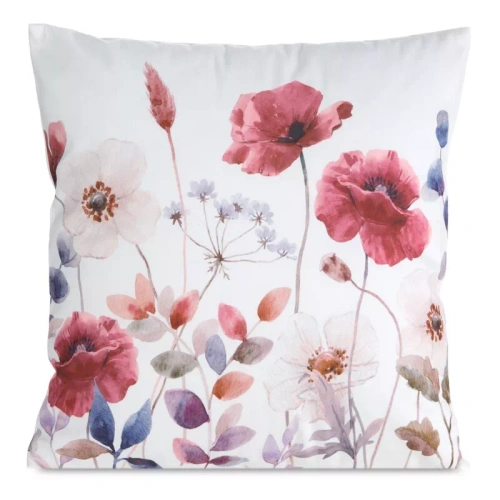 Față pernă 45x45 Mink 36 Eurofirany catifea flori decorativă