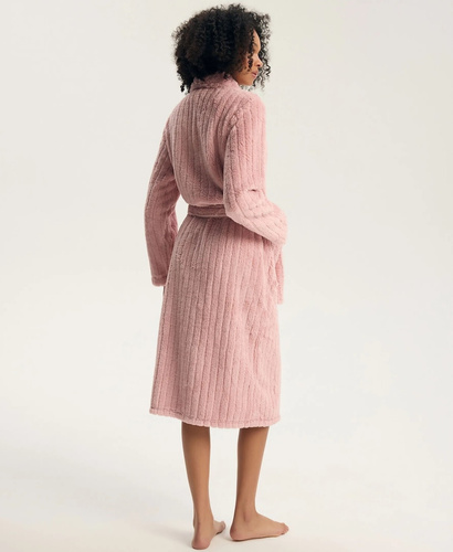 Henderson Greta 45408 Halat de damă Dusty Rose moale cu luciu