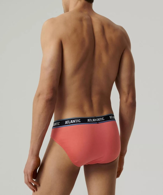 Slip bărbătesc 3MP-200 Atlantic - bleumarin-coral-smarald