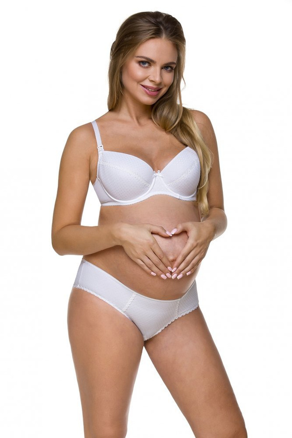 1732 Sutien de alăptare LUPOLINE - alb