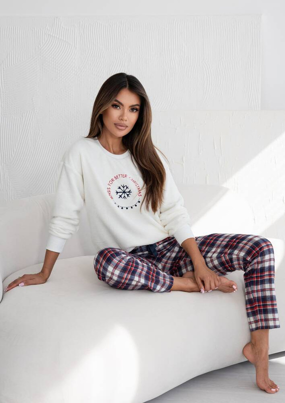 Better Pijama pentru femei Sensis - crem