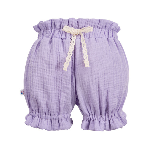 Pantaloni scurți de muselină Meadow Eevi - violet