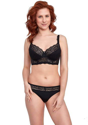 BS 003 Georgia s36 Sutien moale Gaia - negru