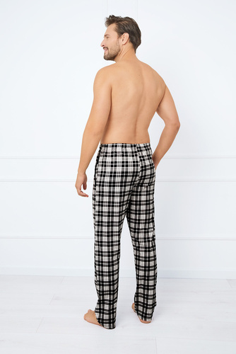 Pantaloni de pijama pentru bărbați Klark, lungi Italian Fashion - print