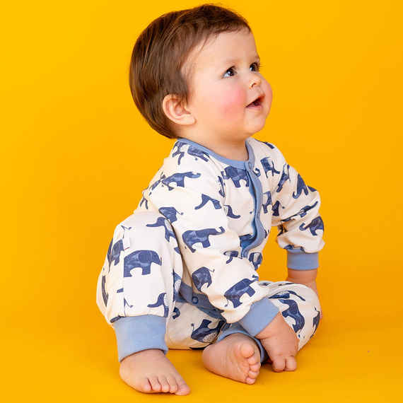 Elefant Clovn fără picioare Eevi - ecru