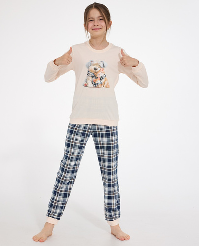 Pijamale pentru fete Cornette Home Friends 594/203, 592/203 – 100% bumbac