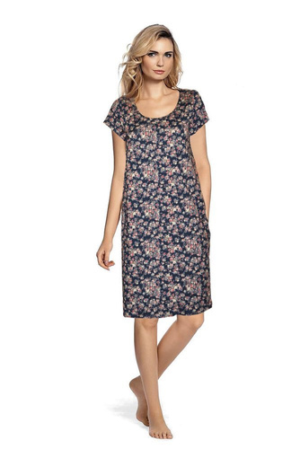 479 Cămașă de noapte Mia Forex - albastru marin