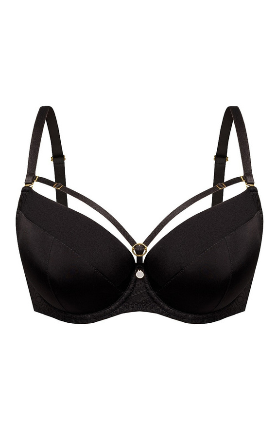 Sutien push-up Desire Big Mefemi - negru