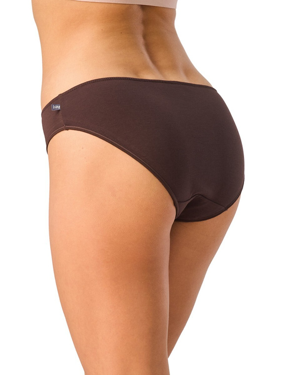 Chiloți Mini Bikini Key LPR 504 B26 A2 2-Pak Bumbac Uni și Cu Model