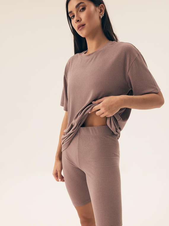 42682 Pijamale de damă Nueva Henderson - maro