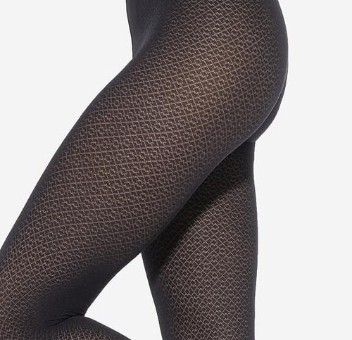 Colanti dama Loretta 158 Gatta - 50 den, cu model, mat - nero