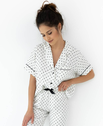 Pijamale Chanel Sensis pentru damă - crem