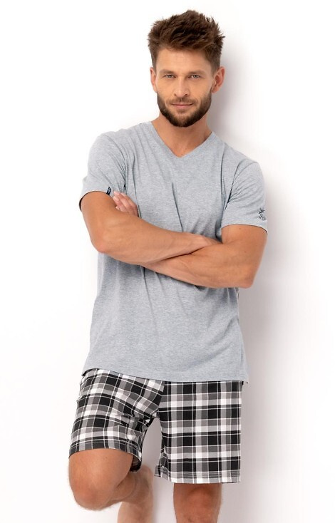 Pijamale pentru bărbați MNS 460 Key - gri