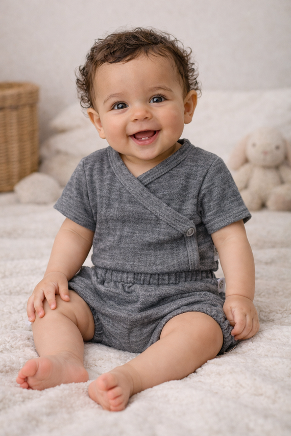 Sutien din dantelă Soft Lace Lunéa navy– fără balene, susținere delicată zilnică