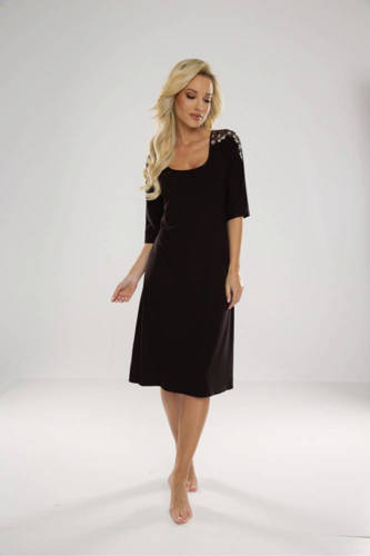 616 Ramona Forex cămașă de noapte - negru