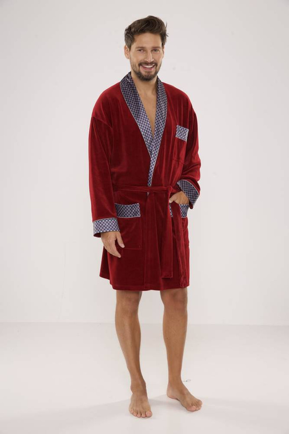 772 Bonjour halat de baie forex pentru bărbați - maro