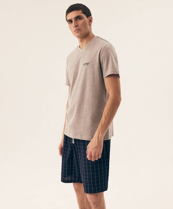 42618 Pijama pentru cămin Henderson Premium pentru bărbați - gri