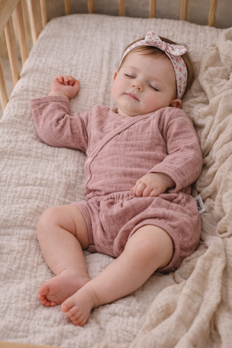 Sutien din dantelă Soft Lace Lunéa rose– fără balene, confort natural zilnic