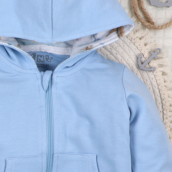 ABN-5459 Hanorac pentru copii Sea Of Joy Nini – bumbac organic, croiala confortabila