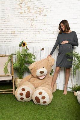 Tirana Tunică pentru femei și gravide Italian Fashion - melange închis