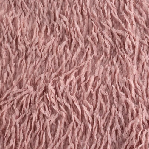 Pătură Adore, pătură de blană pufoasă, Eurodrape, pudră