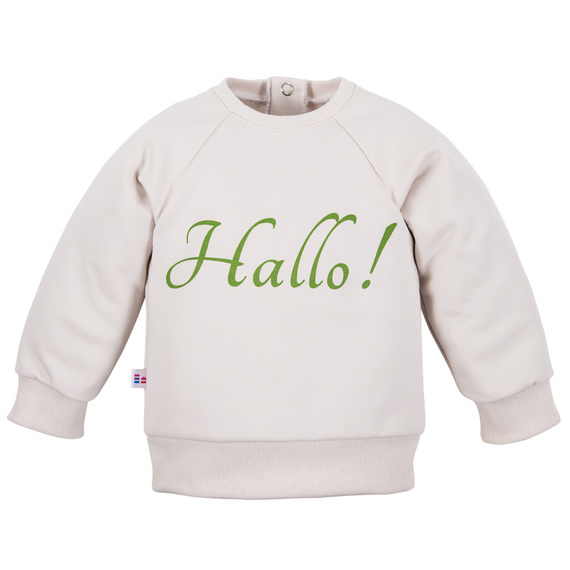Hanorac Hello World Eevi - ecru