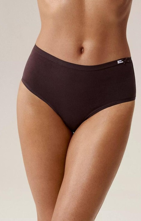 3CLP-004 Atlantic violet-roz-maro – Slip clasic de damă, pachet de 3 bumbac