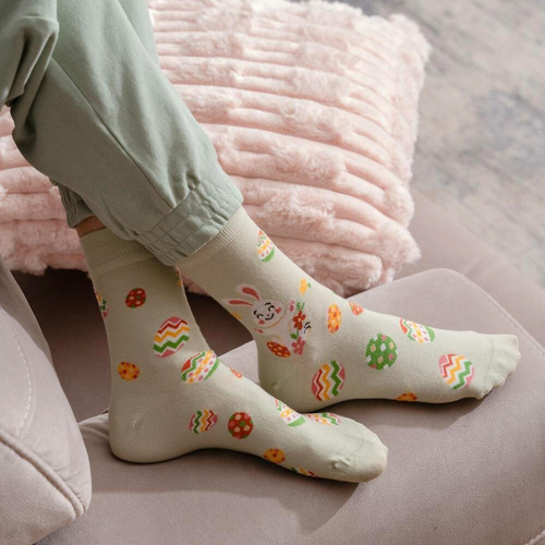 Art.136 Sosete dama Happy Ester Steven - 133 verde