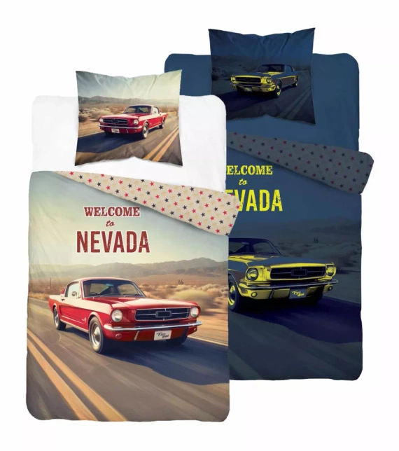 5210 A Fluo 40 Lenjerie de pat din bumbac care strălucește în întuneric Detexpol