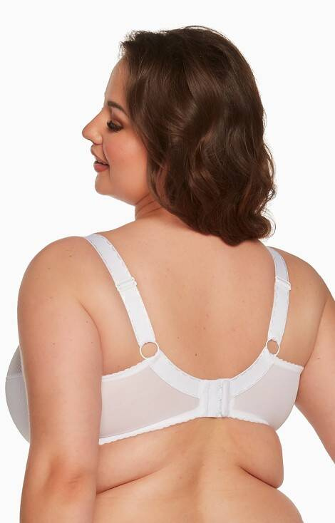 BSM 1058 Sonia Gaia sutien maxi semi-umflat - alb 