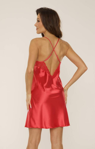 679 Synthia cămașă de damă De Lafense - roșu 