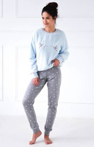 Pijama pentru femei Idole Sensis - albastru