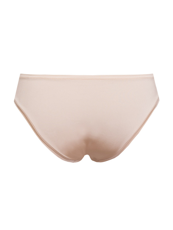 1555 Chiloți Fantastic 1555 - fără cusături, microfibră, croială clasică Sielei bej