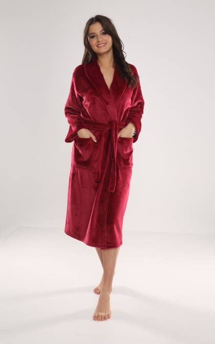 628 Abigail Halat de baie lung Forex pentru femei - maro