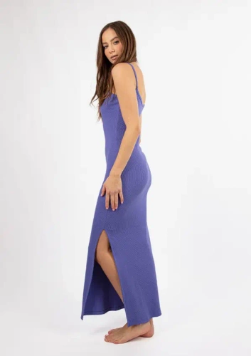 DK-K-P7 Rochie din bumbac DKaren - mov