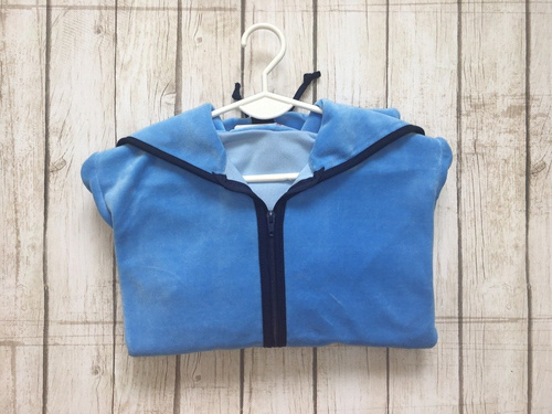 374 / 375 Desiree Halat de baie pentru copii - albastru