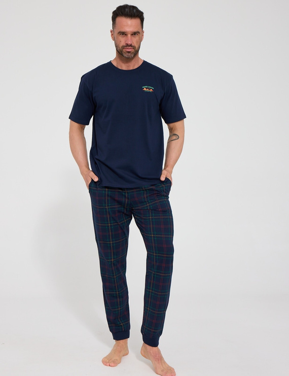 Pijamale bărbați Cornette Grand Canion 2 462/331 bleumarin 100% bumbac