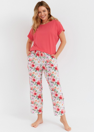 3427 Pijama femei Aria Taro - coral