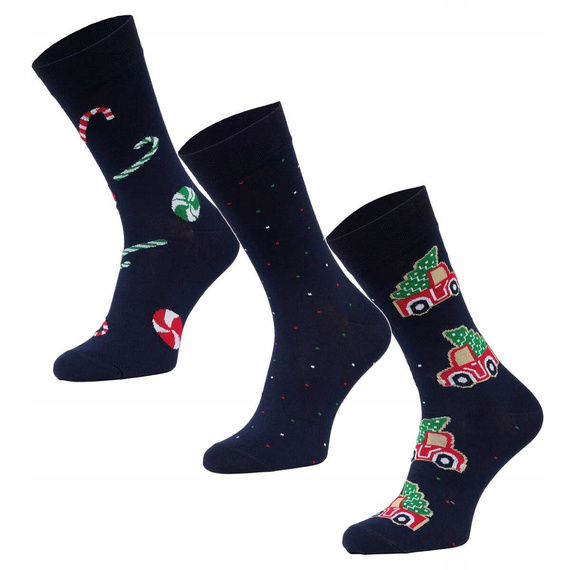 Șosete A63 Premium A'3 Cornette - bleumarin (auto)