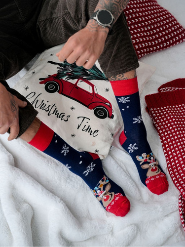 1290-017 Sosete de Craciun barbati Milena - negri