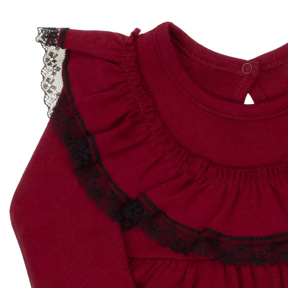 163176 Rochie-body Nicol "Magic of Christmas" - visiniu