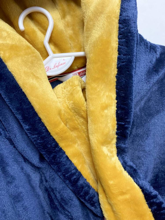 627 Soraya Halat scurt pentru femei Forex - albastru marin / miere