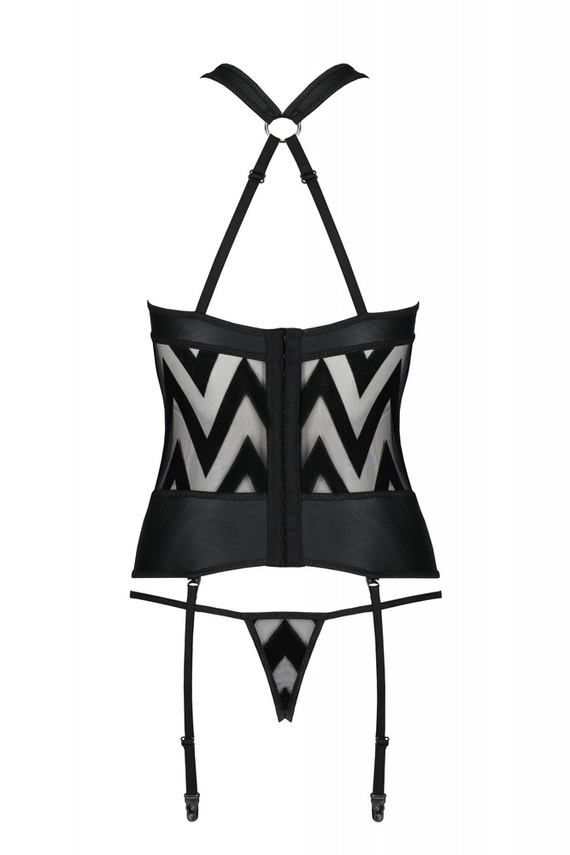 Hima Corset Gorset damski Passion czarny 