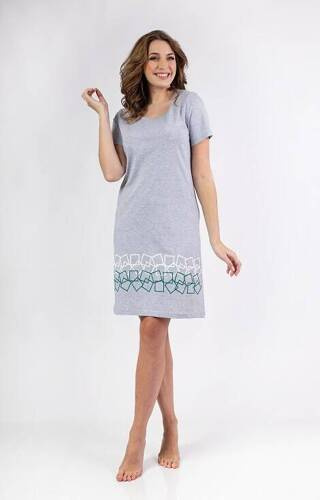 156 Cămașă de noapte Regina - melange deschis