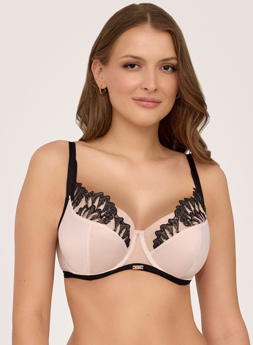 Sutien soft Ava 2238 Champagne – bej, cu armătură, susținere stabilă