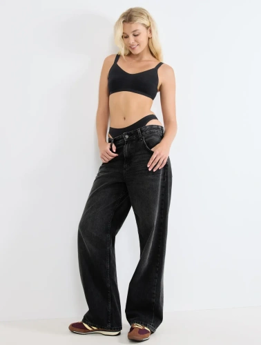 Braletă sloggi ZERO Feel Air fără cusături, ușoară black