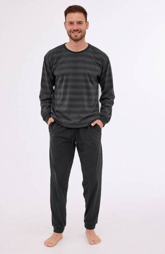 117/280 Loose 15 Cornette pijamale bărbați, grafit