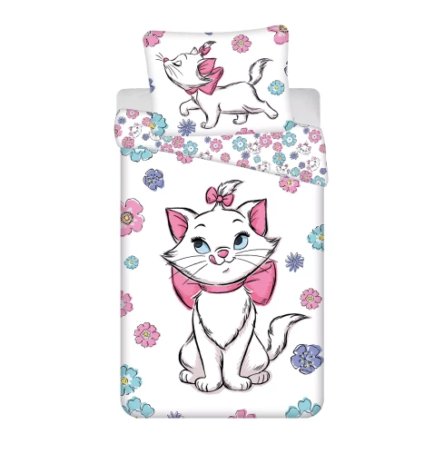 Marie Cat Disney Lenjerie de pat din bumbac | Kitten Lenjerie de pat pentru copii Jerry Fabrics