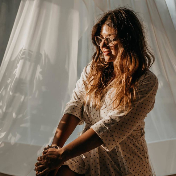 605 Perla Rochie scurtă Forex pentru femei - ecru